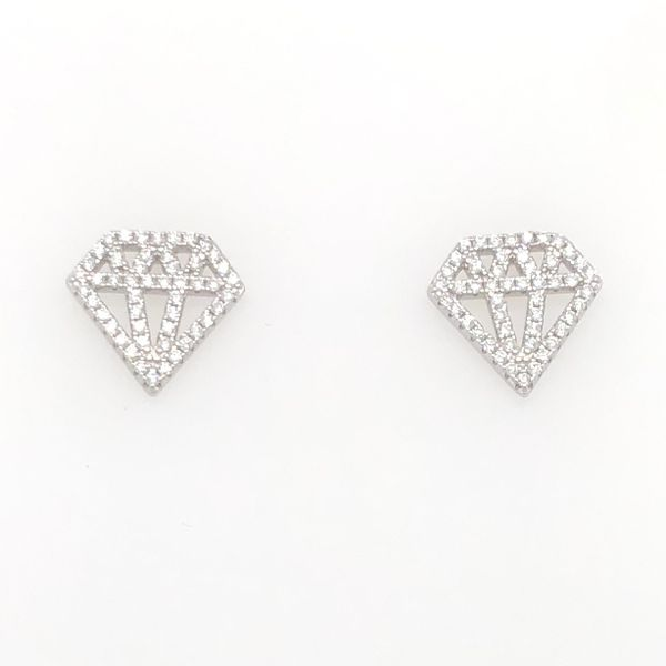 Diamond Shape Earrings J. Thomas Jewelers Rochester Hills, MI