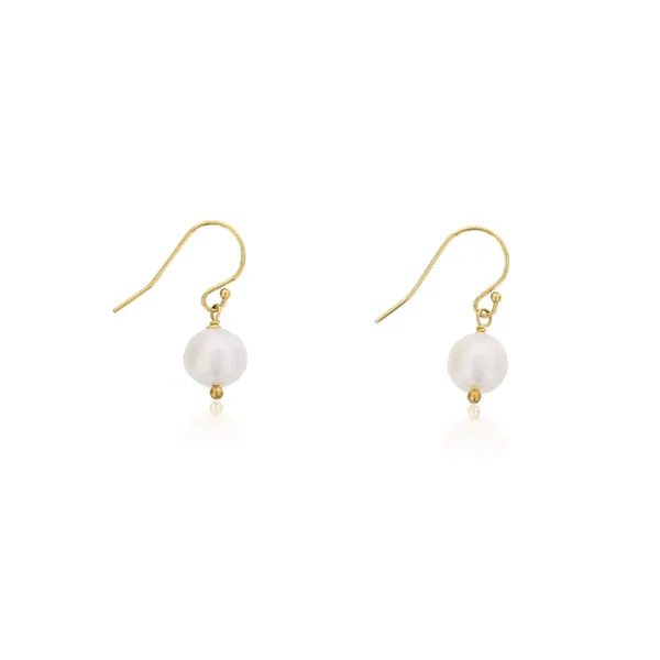 8 MM Pearl Dangle Earrings J. Thomas Jewelers Rochester Hills, MI