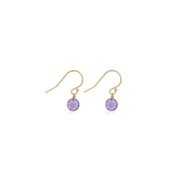 Amethyst Dangle Earrings J. Thomas Jewelers Rochester Hills, MI