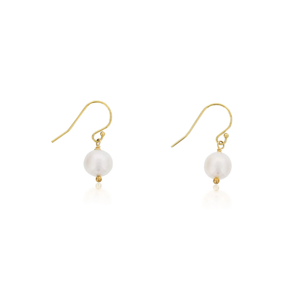 Gold-Filled Pearl Dangle Earrings J. Thomas Jewelers Rochester Hills, MI