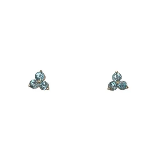 Blue Topaz Studs J. Thomas Jewelers Rochester Hills, MI