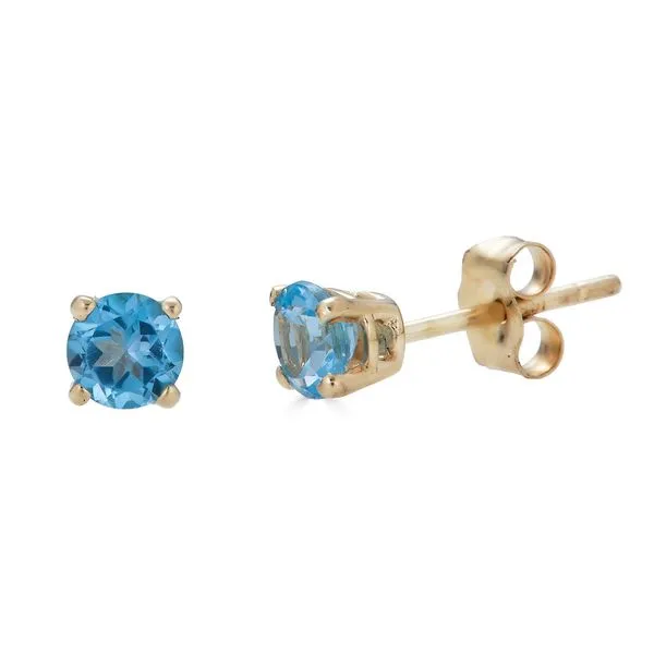Blue Topaz Earrings J. Thomas Jewelers Rochester Hills, MI