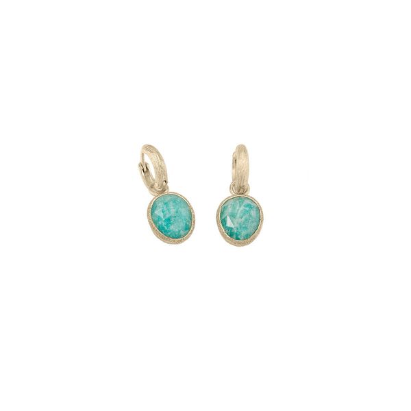 Sterling Silver With 18 Karat Overaly Dangle Earrings J. Thomas Jewelers Rochester Hills, MI