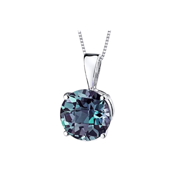 Created Alexandrite Pendant J. Thomas Jewelers Rochester Hills, MI