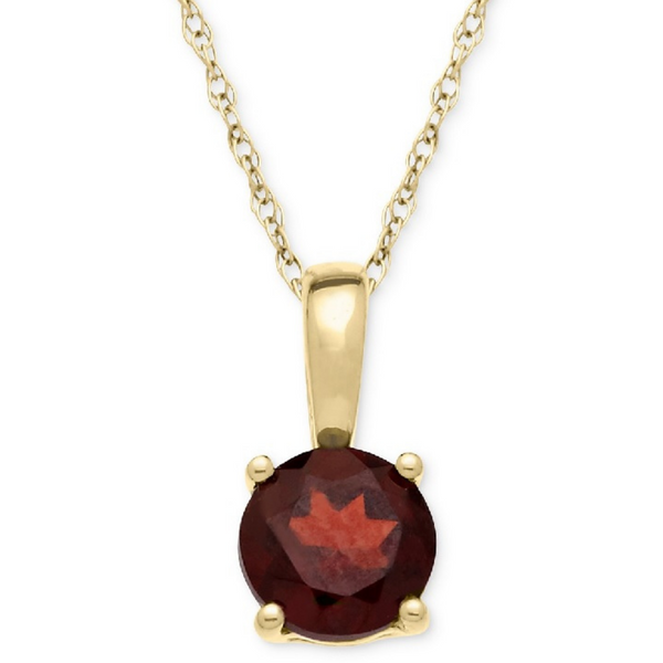 1.00Tw Garnet Pendant J. Thomas Jewelers Rochester Hills, MI