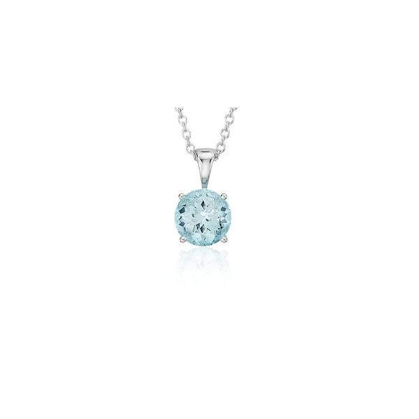 0.79Tw Aquamarine Pendant J. Thomas Jewelers Rochester Hills, MI