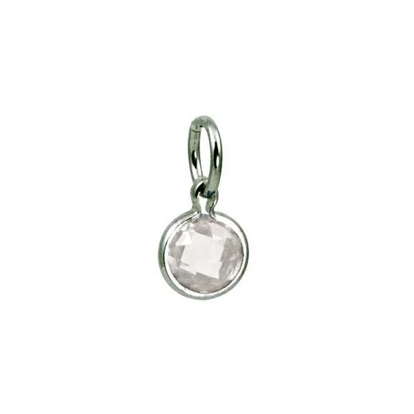 April Birthstone Charm J. Thomas Jewelers Rochester Hills, MI