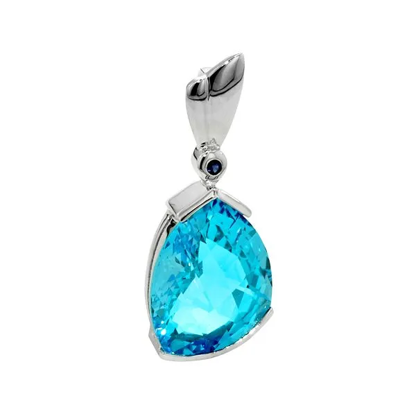 Checkerboard Blue Topaz J. Thomas Jewelers Rochester Hills, MI