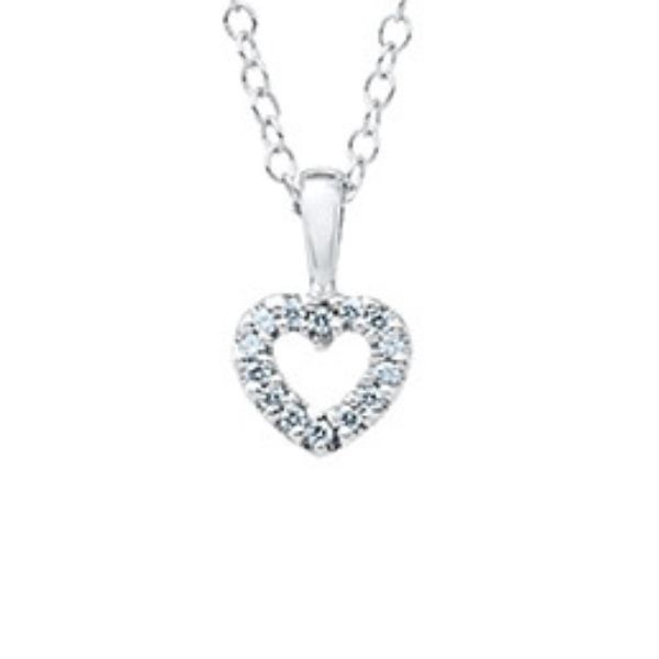 Cubic Zirconia Pendant Image 2 J. Thomas Jewelers Rochester Hills, MI