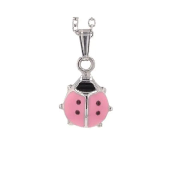 Pink Ladybug Pendant J. Thomas Jewelers Rochester Hills, MI