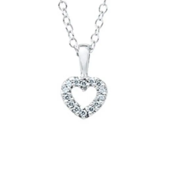 Cubic Zirconia Pendant Image 2 J. Thomas Jewelers Rochester Hills, MI