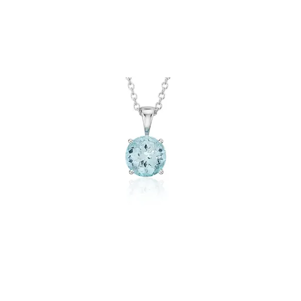 Aquamarine Pendant J. Thomas Jewelers Rochester Hills, MI