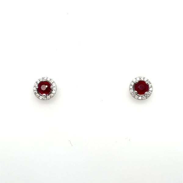 Ruby Diamond Earrings1