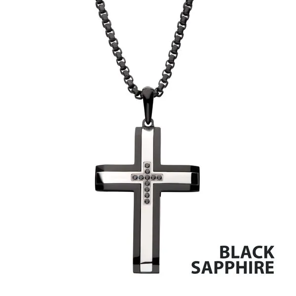 Black Sapphire Cross J. Thomas Jewelers Rochester Hills, MI