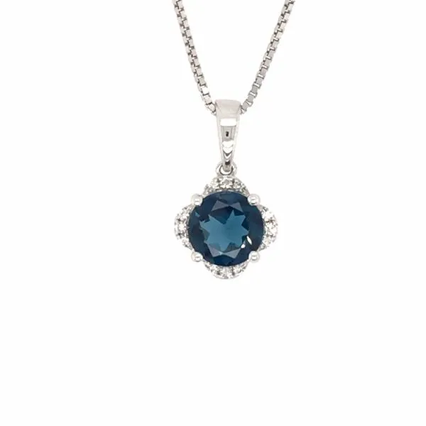 London Blue Topaz Pendant J. Thomas Jewelers Rochester Hills, MI