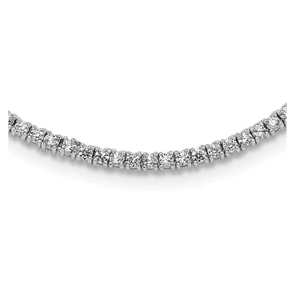 Sterling Silver Cubic Zirconia Tennis 16