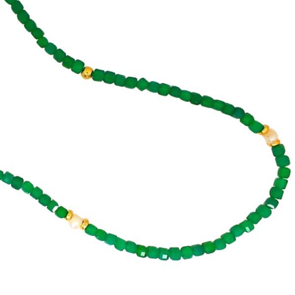 Aventurine Bead Necklace J. Thomas Jewelers Rochester Hills, MI