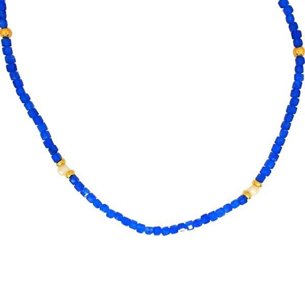Sapphire Bead Necklace J. Thomas Jewelers Rochester Hills, MI