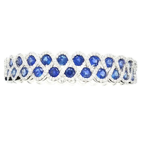 Sapphire Diamond Bracelet J. Thomas Jewelers Rochester Hills, MI