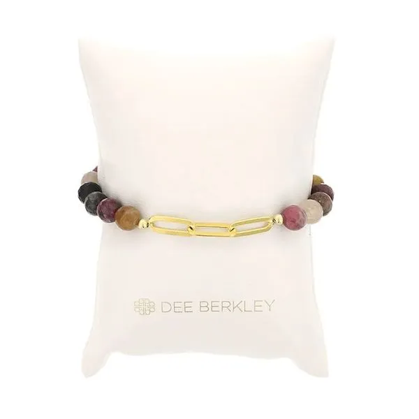 Tourmaline And Paperclip Bracelet J. Thomas Jewelers Rochester Hills, MI