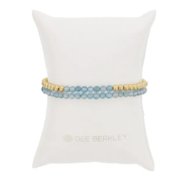 Dee Berkley Classics Birthstone-Set of 2 Blue Topaz Bracelets J. Thomas Jewelers Rochester Hills, MI