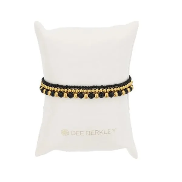 Black Spinel Bed Bracelet J. Thomas Jewelers Rochester Hills, MI