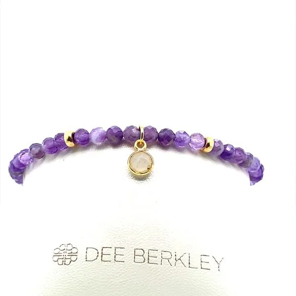 4MM Faceted Amethyst Bracelet J. Thomas Jewelers Rochester Hills, MI