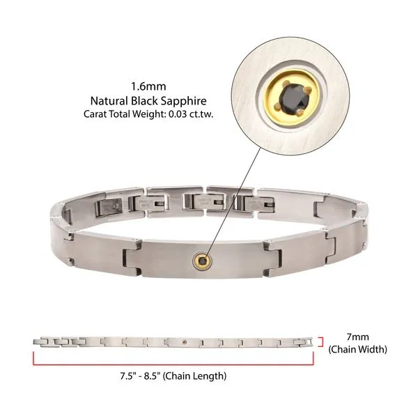 Black Sapphire Lin Bracelet Image 3 J. Thomas Jewelers Rochester Hills, MI