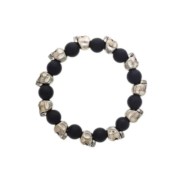 Skull Bead Bracelet J. Thomas Jewelers Rochester Hills, MI