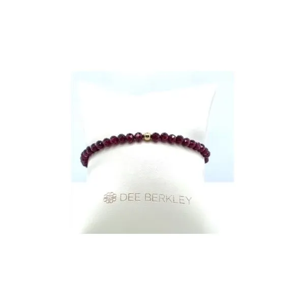 Faceted Garnet Bracelet J. Thomas Jewelers Rochester Hills, MI