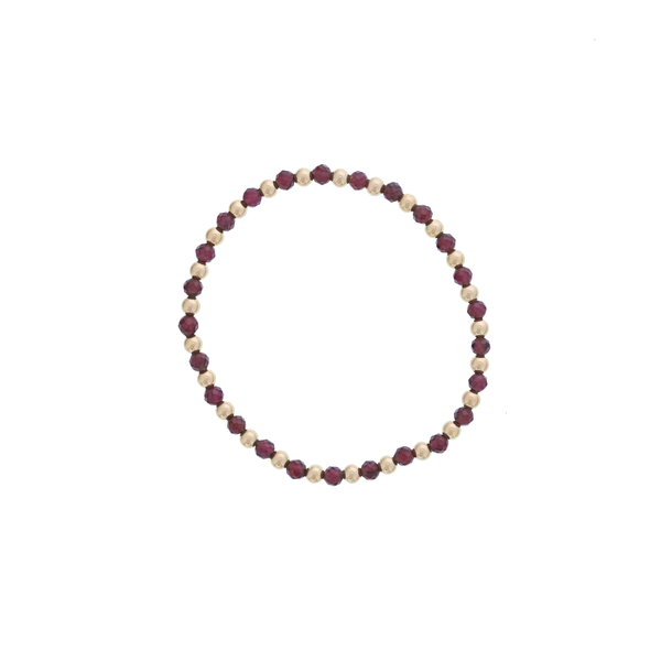 Garnet Bead Bracelet J. Thomas Jewelers Rochester Hills, MI