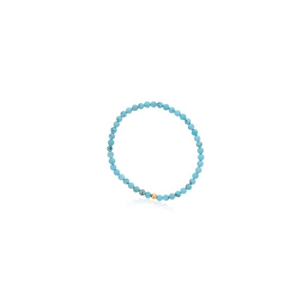 Blue Howlite Bead Bracelet J. Thomas Jewelers Rochester Hills, MI