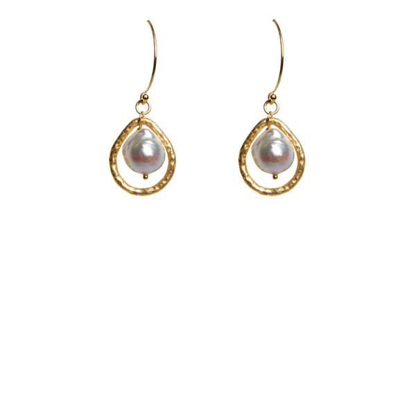 Akoya Pearl Dangle Earrings J. Thomas Jewelers Rochester Hills, MI