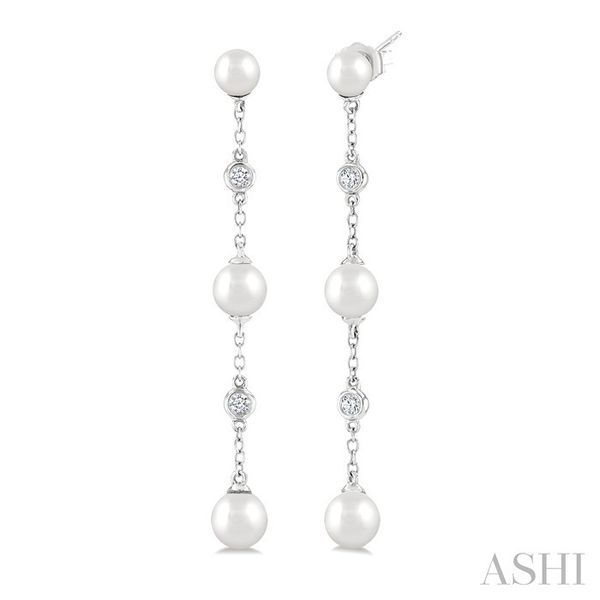 Dangle Pearl Earrings J. Thomas Jewelers Rochester Hills, MI