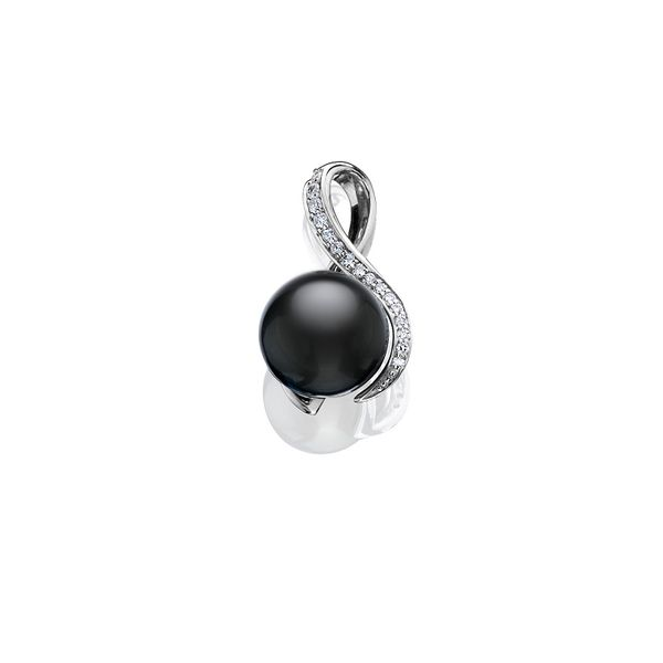 Ribbon Tahitian Pearl Pendant J. Thomas Jewelers Rochester Hills, MI