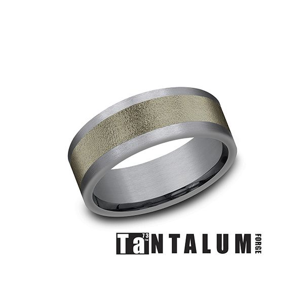 Tantalum and Bronze Band J. Thomas Jewelers Rochester Hills, MI