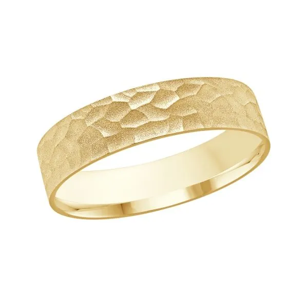 5.0Mm Gold Wedding Band Image 2 J. Thomas Jewelers Rochester Hills, MI