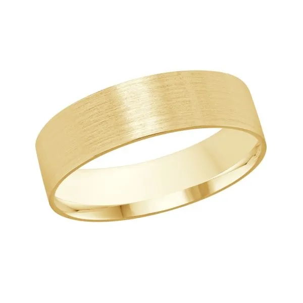 6.0Mm Gold Wedding Band Image 2 J. Thomas Jewelers Rochester Hills, MI