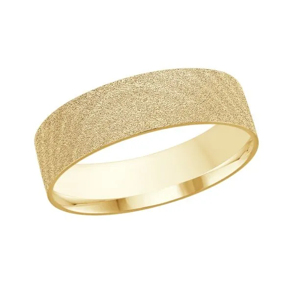 6.0Mm Gold Wedding Band Image 3 J. Thomas Jewelers Rochester Hills, MI