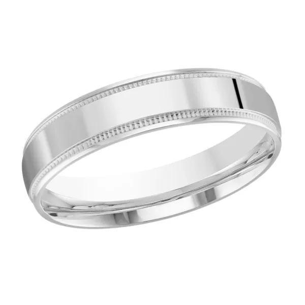 5.0Mm Milgrain Band Image 2 J. Thomas Jewelers Rochester Hills, MI
