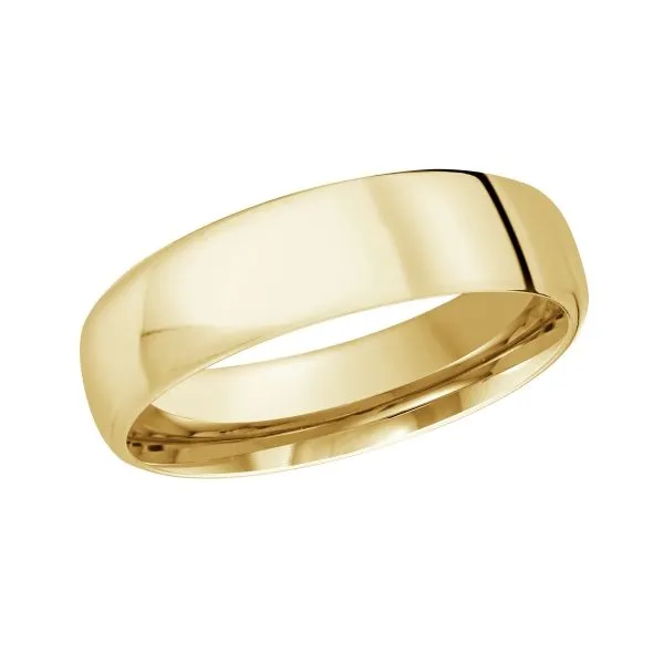 5.5Mm Euro Dome Band Image 2 J. Thomas Jewelers Rochester Hills, MI