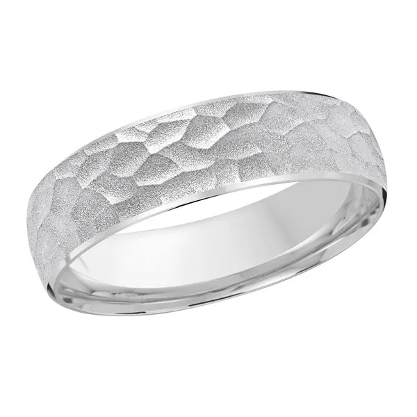 Heavy Weight Wedding Band Image 2 J. Thomas Jewelers Rochester Hills, MI