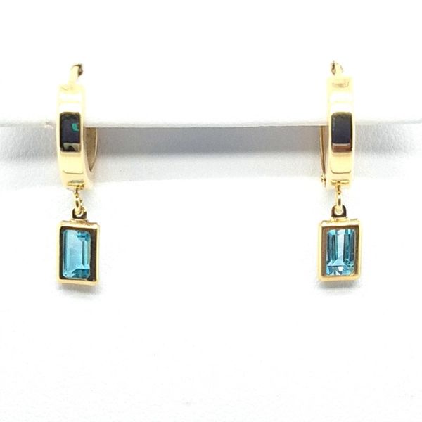 Blue Topaz Earrings J. Thomas Jewelers Rochester Hills, MI