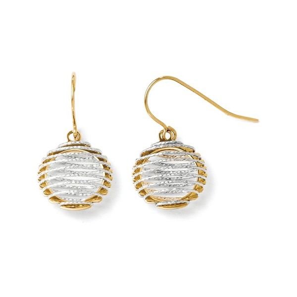 14 Karat Gold Dangle Earring J. Thomas Jewelers Rochester Hills, MI