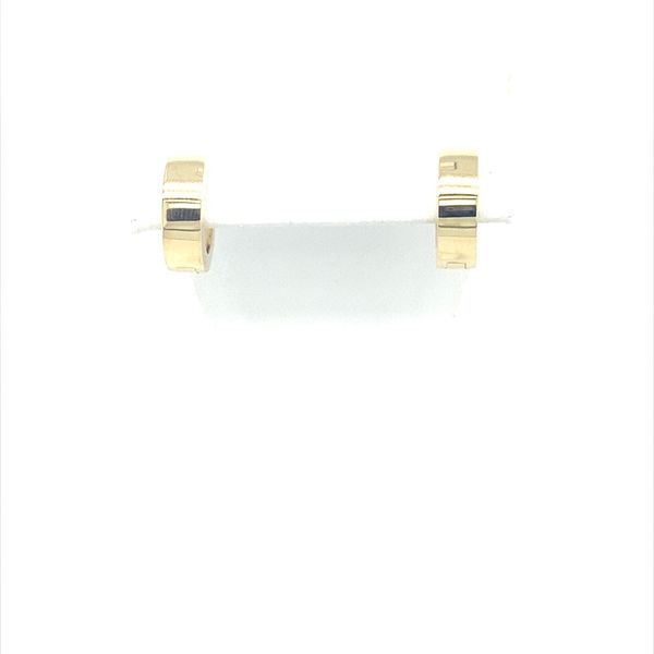 Yellow Gold 13x4Mm Huggie J. Thomas Jewelers Rochester Hills, MI