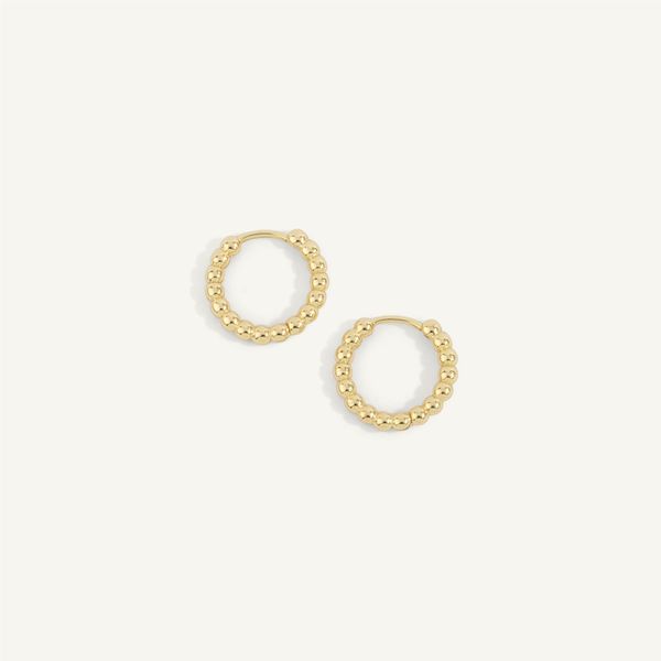 Gold Plated Hoops J. Thomas Jewelers Rochester Hills, MI