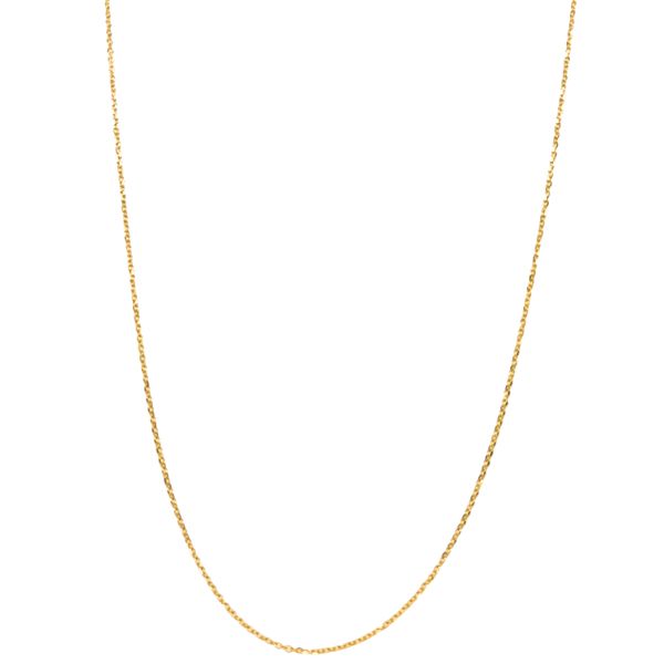 14 Karat Yellow Cable Chain 16