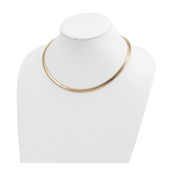 Domed Omega Necklace J. Thomas Jewelers Rochester Hills, MI