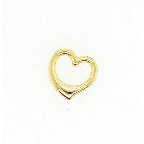 Gold Heart Pendant Image 2 J. Thomas Jewelers Rochester Hills, MI