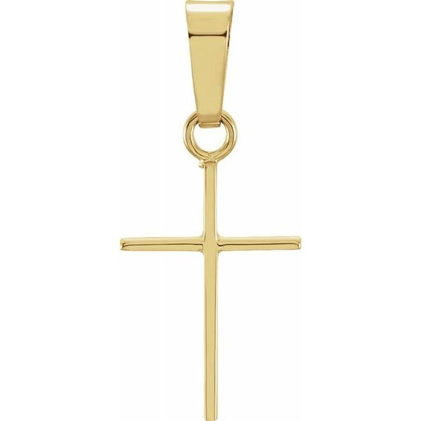 19Mmx12Mm Gold Cross J. Thomas Jewelers Rochester Hills, MI